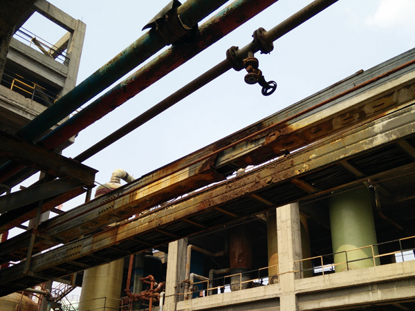 氯气管路泄露治理