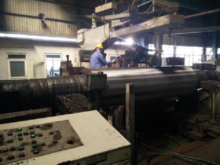 轧机轧辊磨损修复