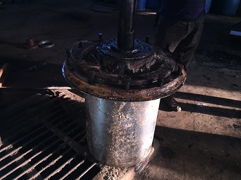 造纸企业纸浆精筛法兰腐蚀冲刷在线