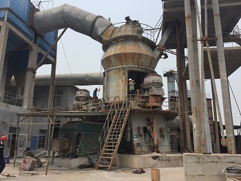 合肥院2800立磨磨辊磨损修复