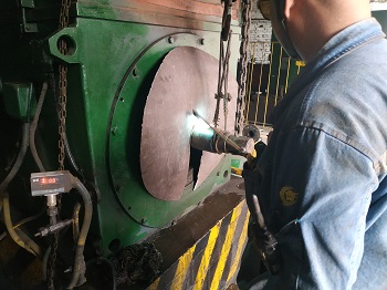 发电机轴密封部位磨损在线修复