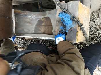 立磨摇臂轴承室轴承位磨损现场修复