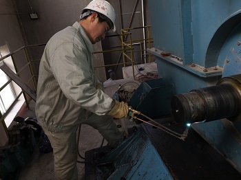 窑尾排风机轴承跑内圈采用索雷技术