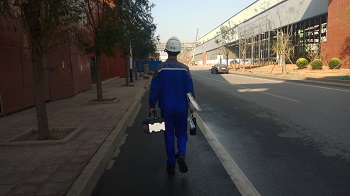 天轮机轴承位磨损在线快速修复