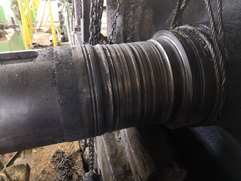 纸机烘缸轴头磨损修复资讯报道
