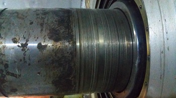 淀粉气动密封位磨损修复