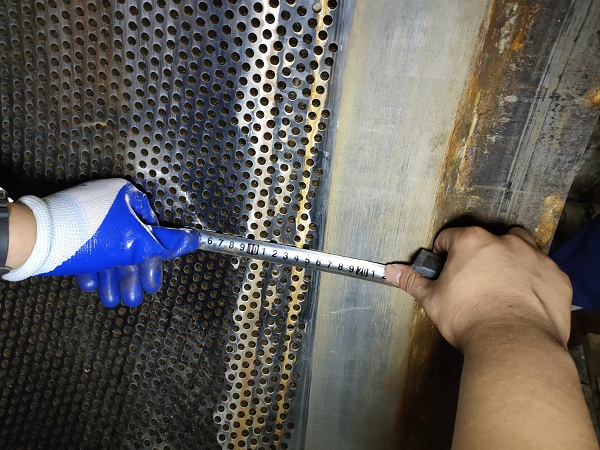 这样在线修复真空伏辊网笼密封磨损