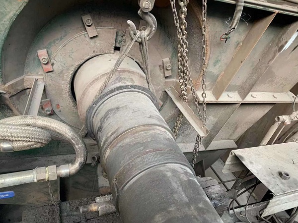 风机轴磨损严重不拆轴怎么修复