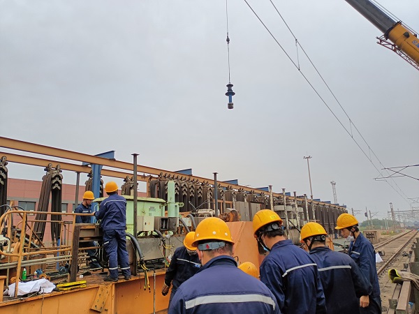 定位车驱动孔磨损能否现场维修？