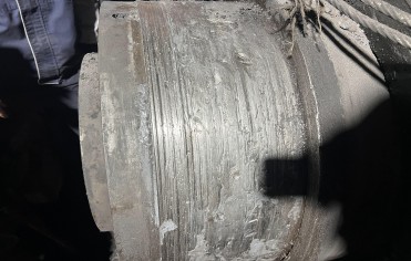 转炉耳轴轴承位磨损在线修复技术