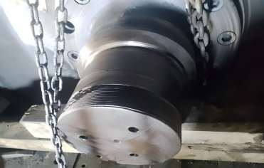 带你近距离体验修复烘缸轴承位磨损