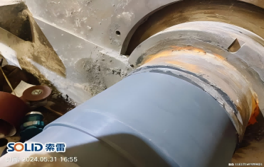 维修破碎机轴承位磨损用什么方法？