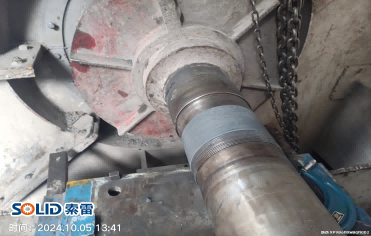 在线修复风机轴头磨损需要哪几步?