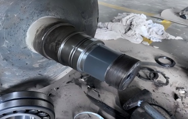 复卷机导辊轴磨损了怎么修?