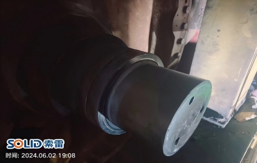 烘缸轴承位磨损了大家知道怎么修么