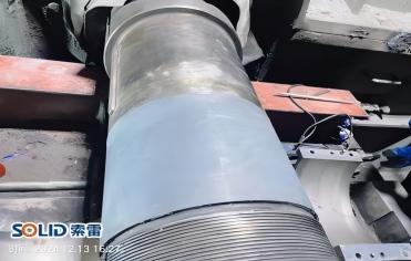 破碎机轴承位磨损修复出妙招,轻松